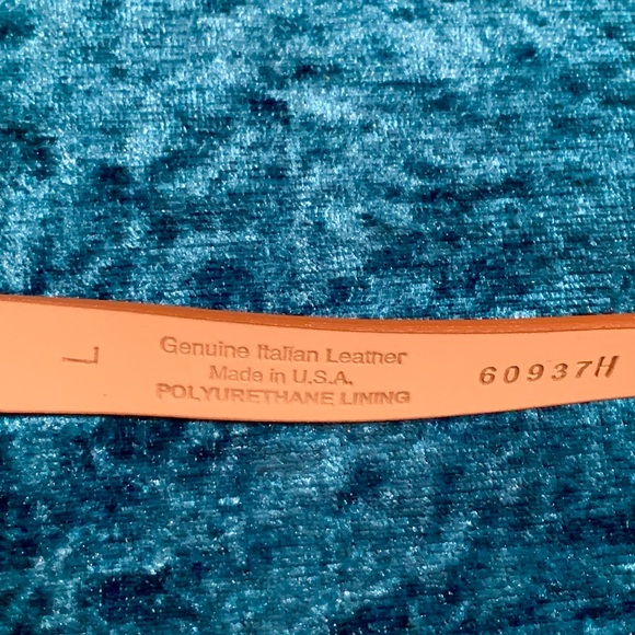 St. John brown skinny leather belt main image 6
